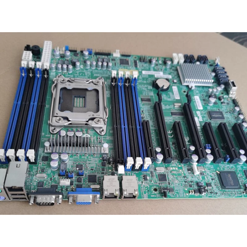 X9SRL-F Server Motherboard For Supermicro 2011 X79 Support E5 2680V2 C602 High Quality