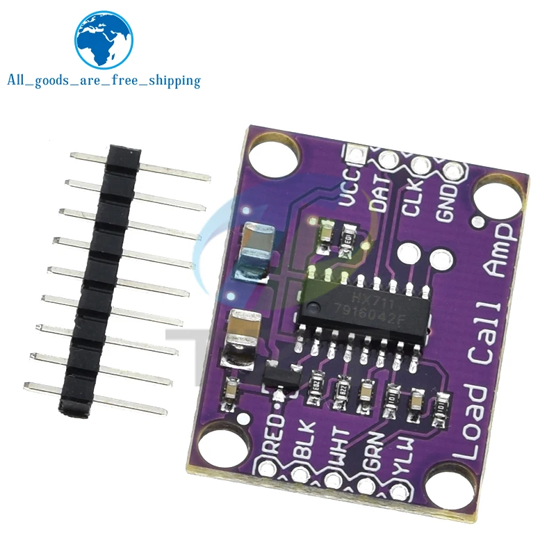 HX711 Weighing Sensor 24-bit A/D Conversion Adapter Load Cell Amplifier Board Weight Sensors For Arduino