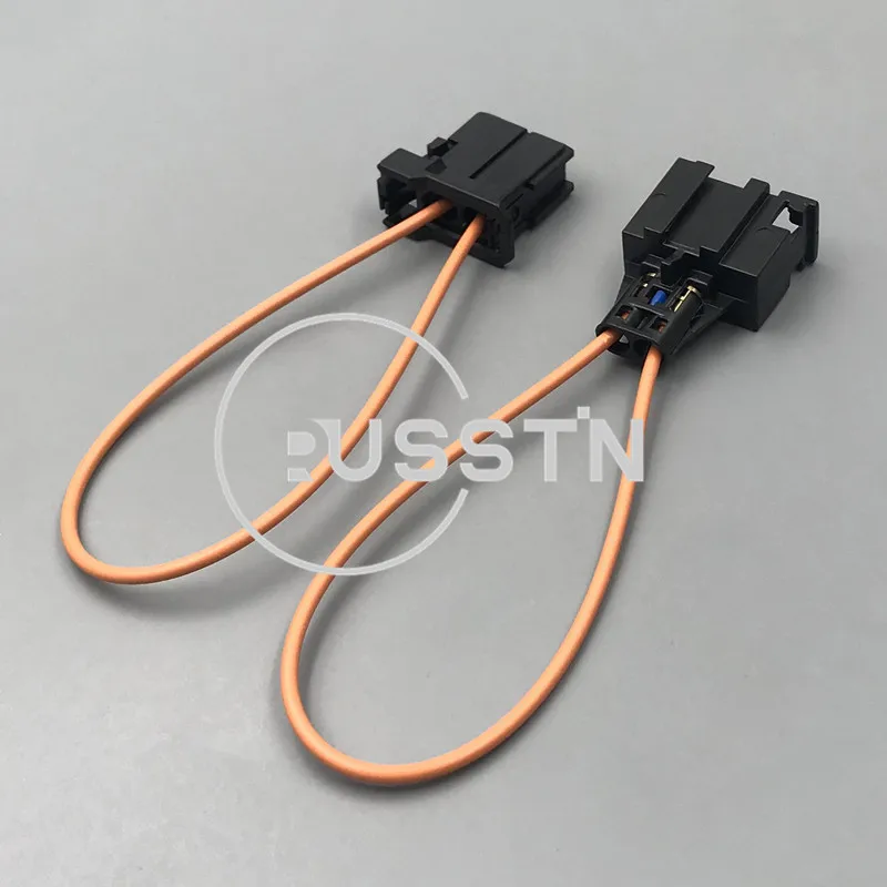 1 Pcs MOST Fiber Optical Optic Loop Bypass Socket Wire Connector AC Assembly For Audi BMW Porsche Mercedes-Benz