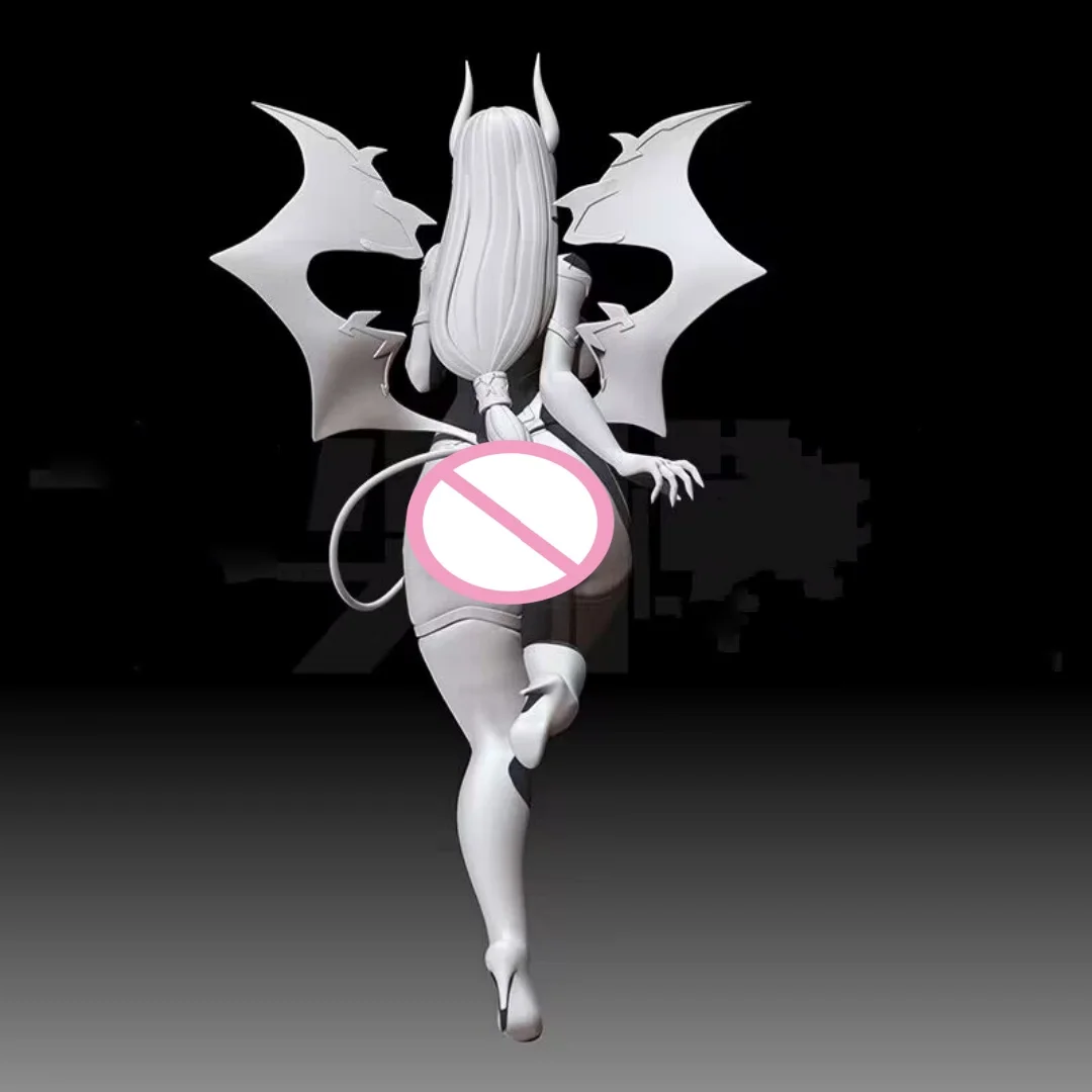 Figurine en résine à l'échelle 1/24, ange déchu, succube Tifa, Kit de modèle à assembler, jouet d'impression 3D non assemblé et non peint, 1187