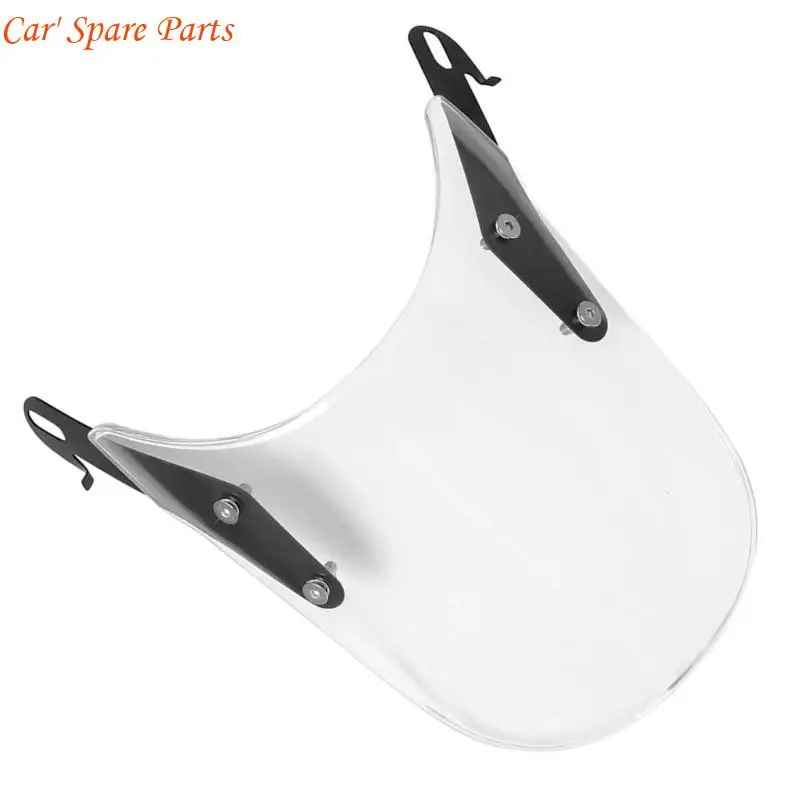 

Y4UA Мотоцикл Черный Универсальный 4-7 дюймов Фара Регулируемый ветрозащитный дефлектор ветрового стекла