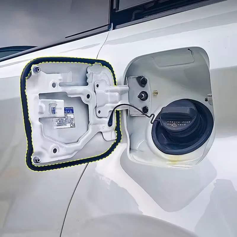 Fuel Tank Cap Sealing Strip, Universal Charging Port Cap Sealing Ring, Rubber Strip, Waterproof and Dustproof Automotive Parts
