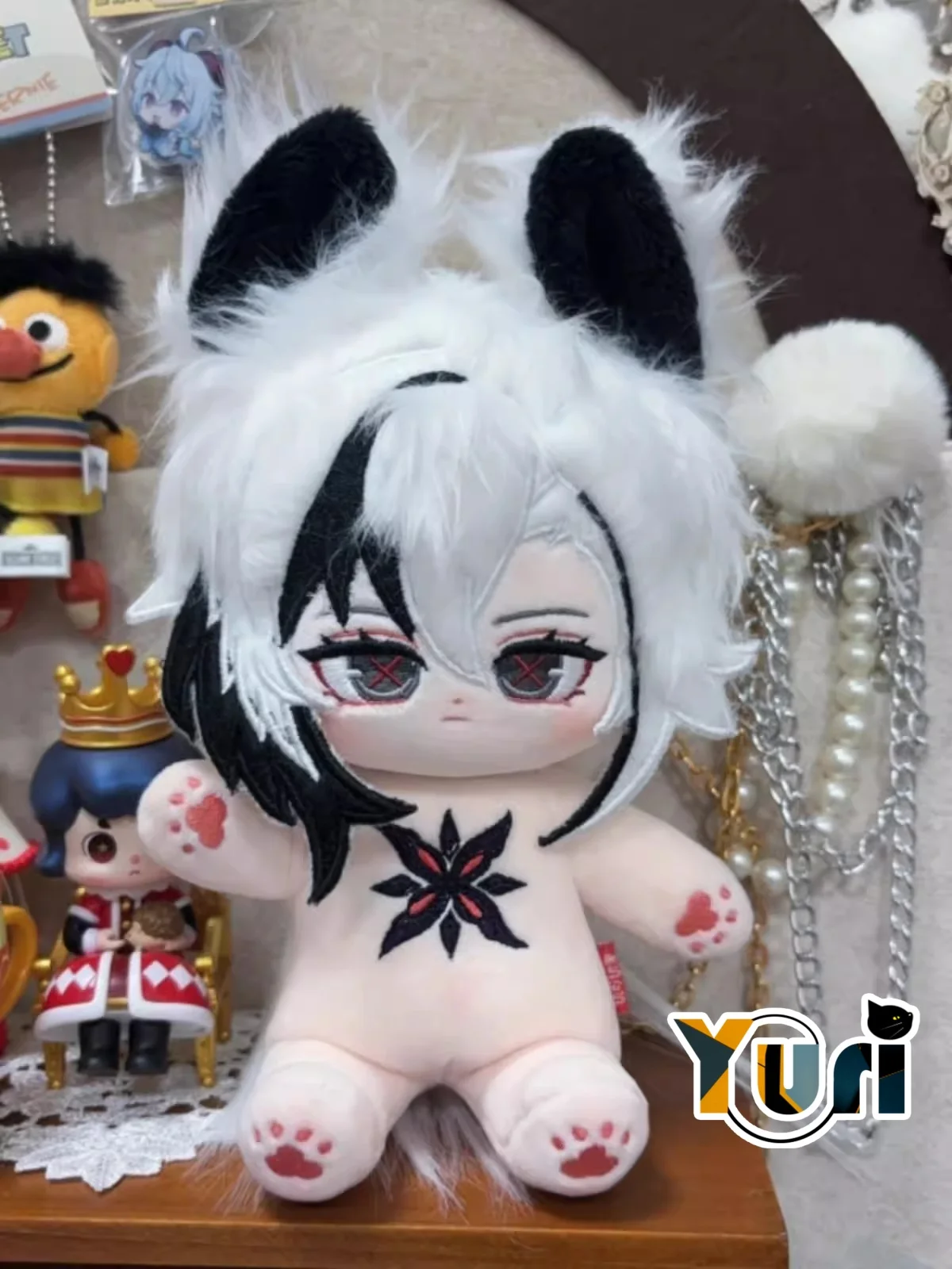 

Yuri Game Genshin Impact Peruere 20cm Plushie Doll Skeleton Body Toy Cute Cosplay Fan Gift C YK Pre-order