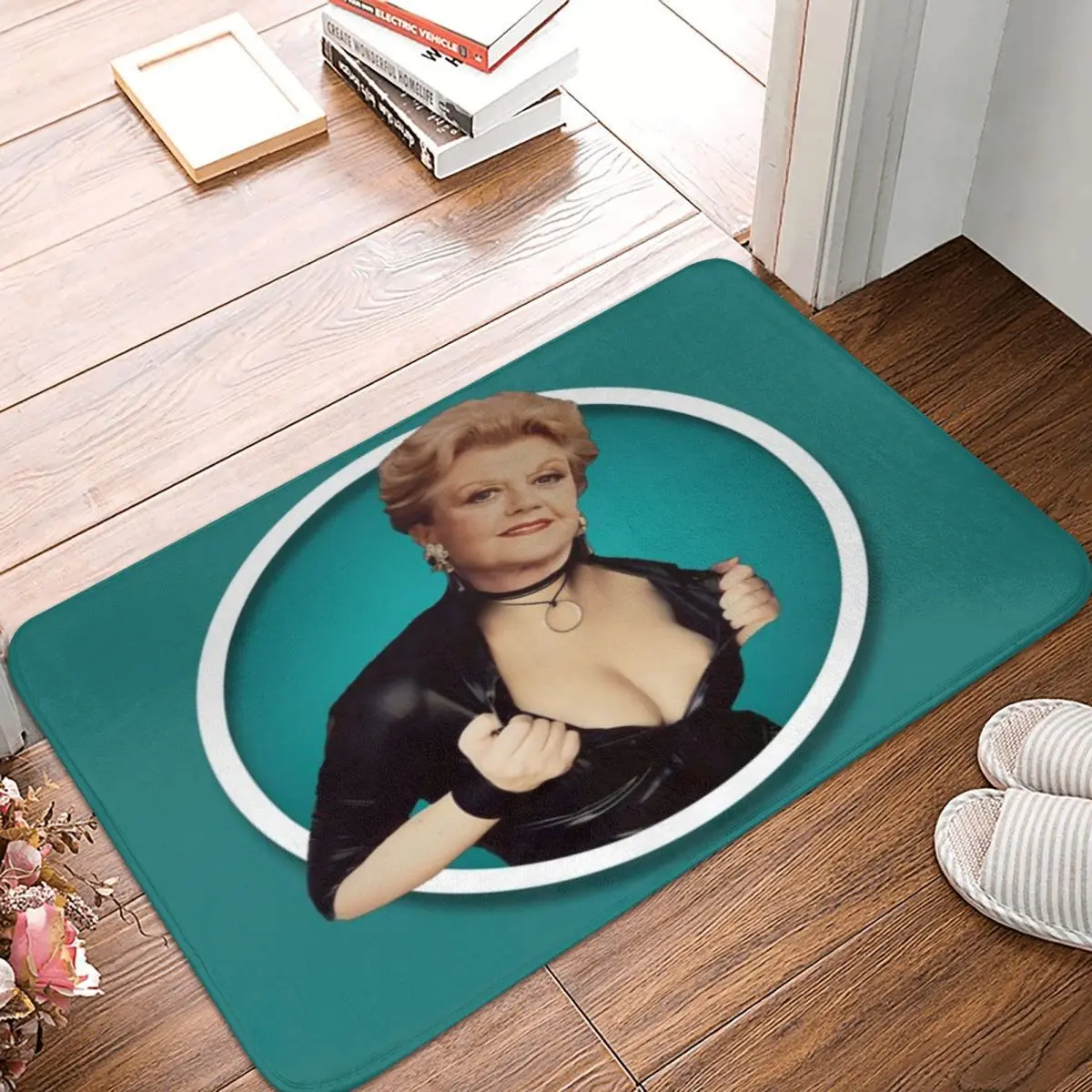 Angela Lansbury- Murder She Wrote A Carpet Doormat BathMat Mat