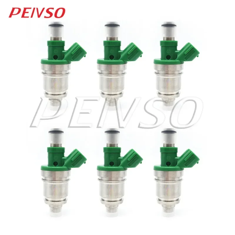 

PEIVSO 6pcs 15710-67D00 JS4J-5 FJ346R Fuel Injector For SUZUKI&CHEVROLET GRAND VITARA / VITARA / TRACKER 2.5L V6 JS28-7