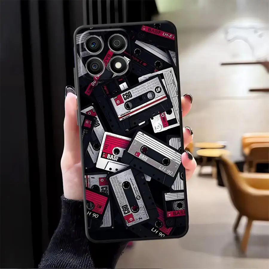 حافظة لهاتف Honor X7 8X X8 X9a X7a X9c 90 Lite 70 X9 نمط شريط محظوظ