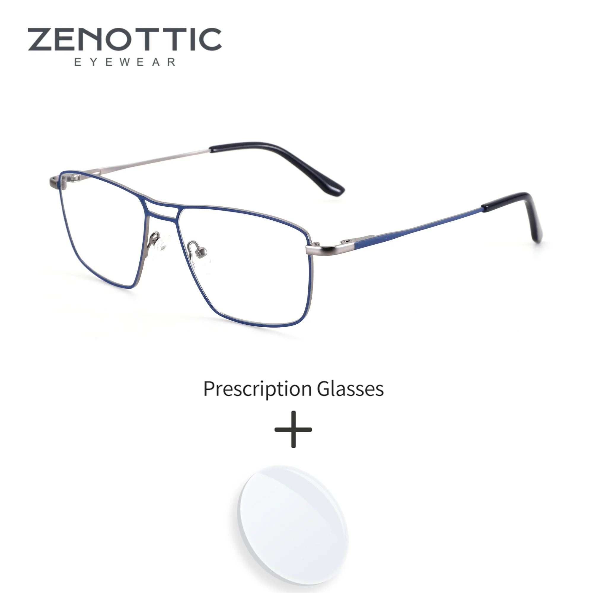 zenottic-m-サイズ-トレンド-メタル-処方箋メガネ-アビエーター-オプティカルレンズ-レシピ付き-男性用フォトクロミック眼鏡