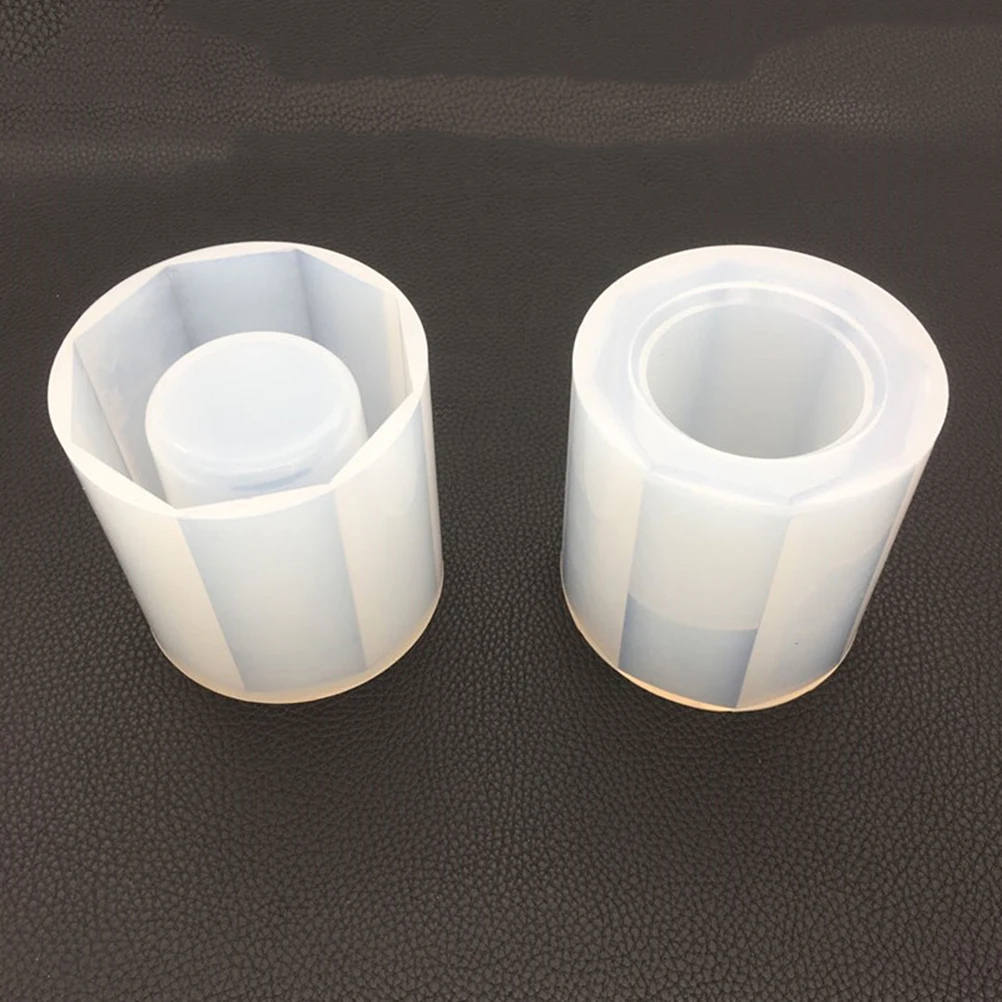 

Creative Novel DIY Epoxy Silicone Mold Pen Holder Large Octagonal Shape White for Pencils Cosmetics Chopsticks