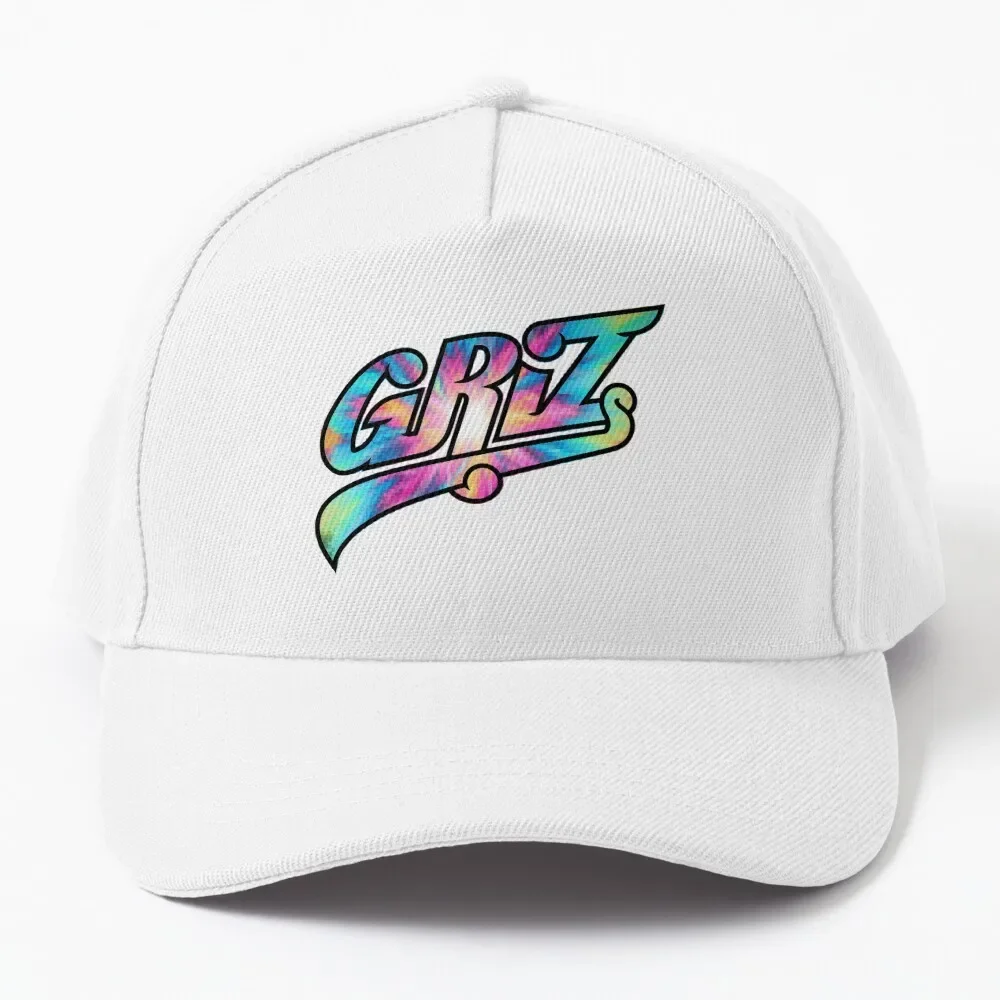 GRiZ Logo- Rainbow Pixel Tie-Dye Print Baseball Cap Trucker Hat Icon western hats Hats Man Cap Women'S