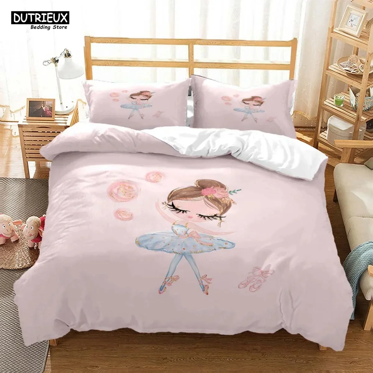 ballet-girls-minimalist-fashion-bed-three-piece-set-customizable-bedding-set-soft-and-comfortable-comforter-bedding-sets