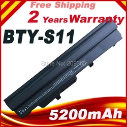 Laptop Battery For MSI BTY-S11 BTY-S12 Wind U100 L1300 L1350 L1350D U100X U100W U135DX U210 U270 U90X Wind12 U200 U210 U230