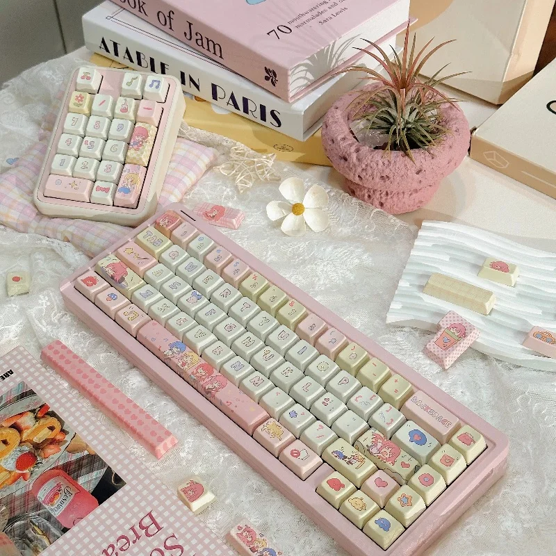 Lonely rock theme mechanical keyboard keycaps HI75 HI8 original MDA height 149 keys small full set