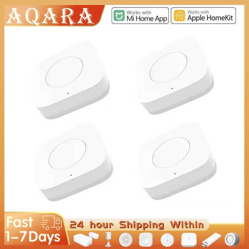 

Aqara Smart Switch Sensor key control button Zigbee Wireless Switch One Key Control Button Home Security For Xiaomi Mijia APP