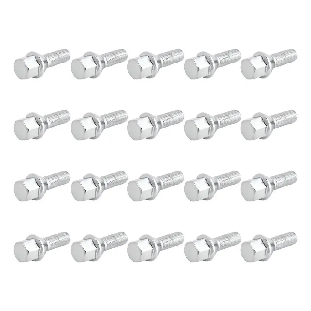 20x Wheel Lug Bolts 611-005 28mm Shank Solid Studs Set for Chrysler 200