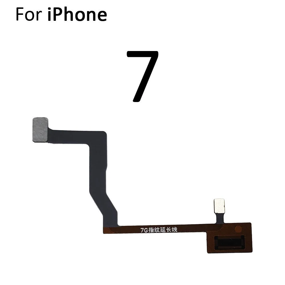 Home Touch ID Button Main Board Flex Cable Fibbon For iPhone 6 6S 7 8 Plus Motherboard Connector Flex Cable