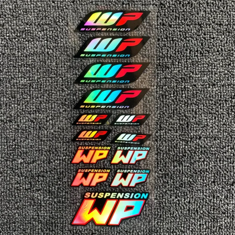 NEW WP Motorcycle Shocker Stickers WP Suspension Fork Damper Decal MotorBike Accessories For Ktm Duke390 790 1290