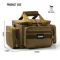 Brown 38x23x19cm