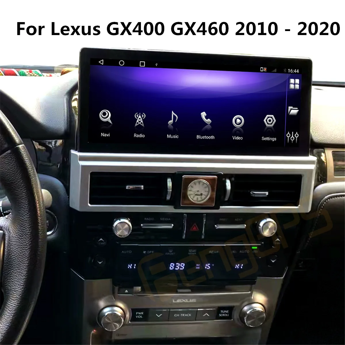 For Lexus GX400 GX460 2010 - 2020 Car Radio Wireless Carplay Android Auto Stereo Receiver Autoradio Multimedia Player GPS Navi