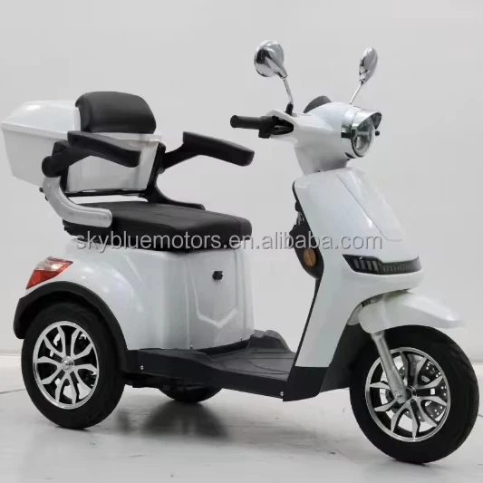 Modification Most  Popular Electric Mobility Scooter 3 Wheel Wtih Tail Box Mobility Scooters EEC Certified Long Rang for Sale