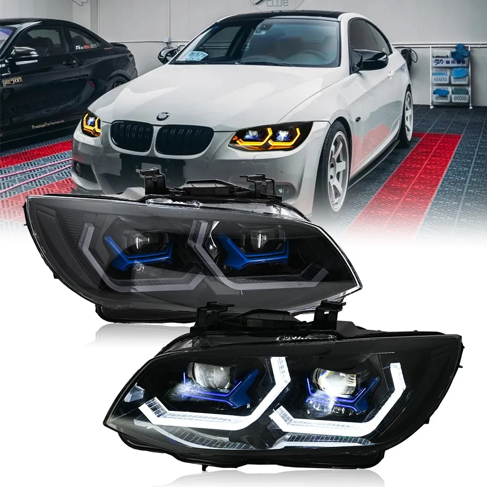 

1Set LED Headlight Assembly For BMW 3 Series E92 E93 Xenon 2011-2013 Front Head Lamp Sequential DRL Headlamp Accessories