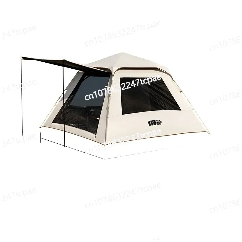 

Explorer Tent Outdoor Folding Portable Camping Overnight Canopy Camping Rainproof Automatic Vinyl Full Set