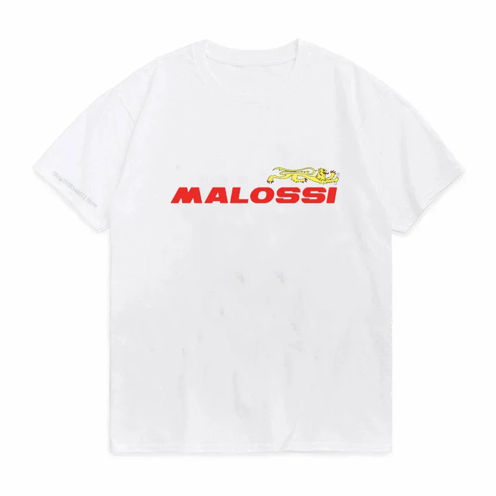 Maglietta Manica Corta Malossi Rossa Taglia S In Cotone  Fashion New Cotton O-Neck T-shirt Funny Men short sleeve Tee Shirt