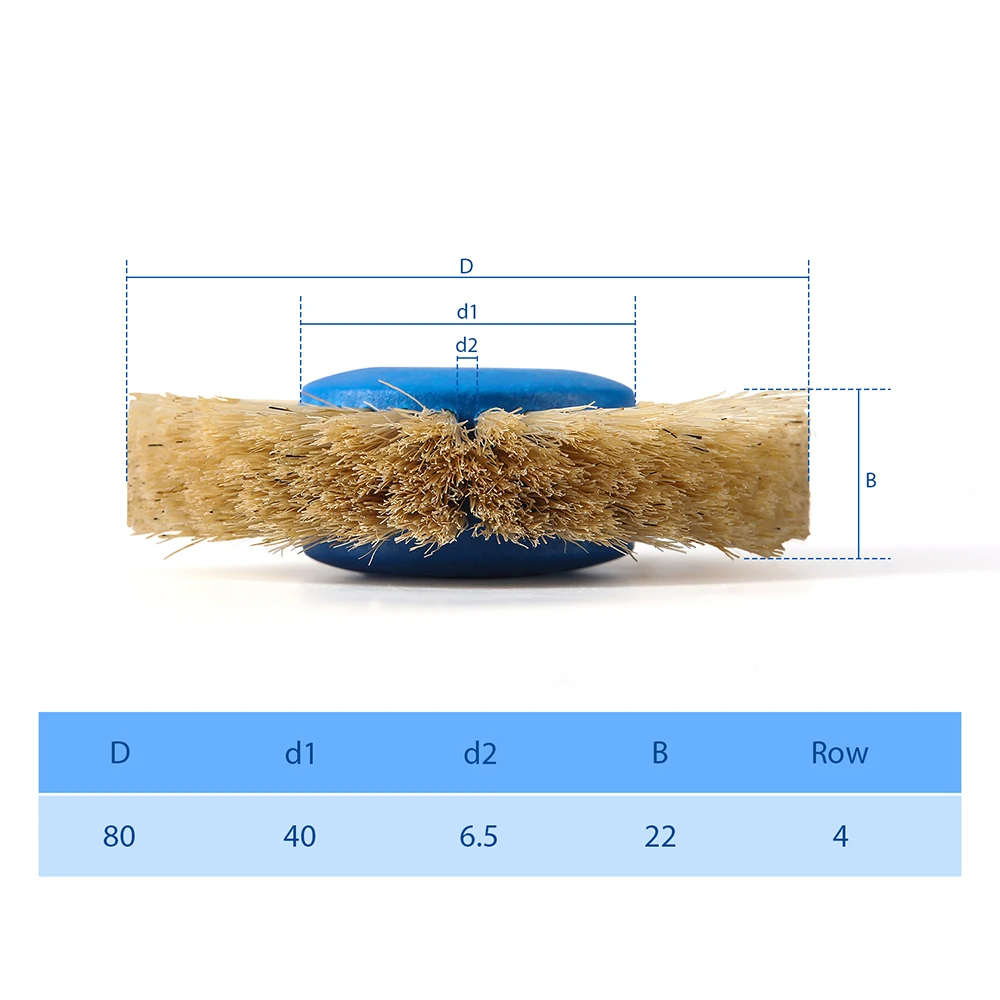 

Dental Laboratory Polishing Brush Dentistry Laboratory Equipment 100% nature white bristle