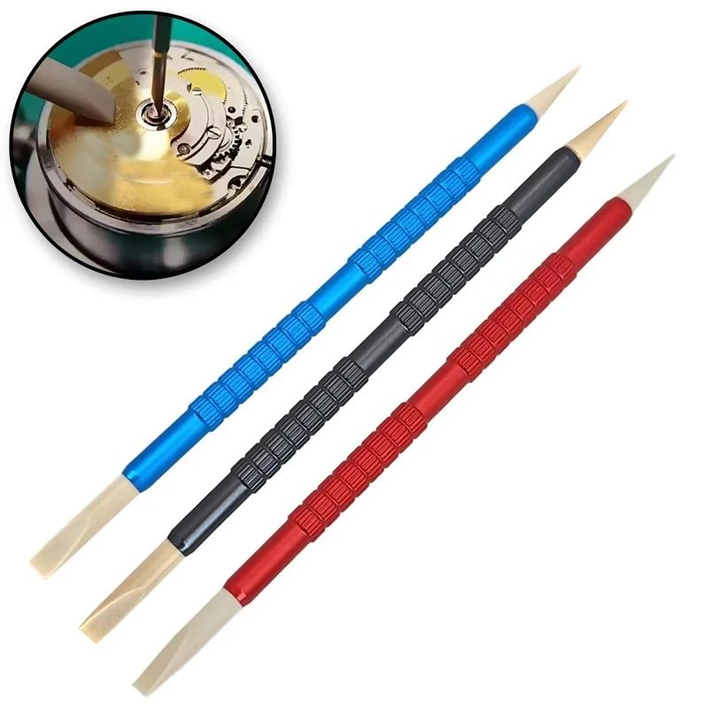

1Pcs Peek Stick With Auxiliary Movement Core Clamp Watch Dial Cleaning Pen Watchmaker Watch Repair Tools