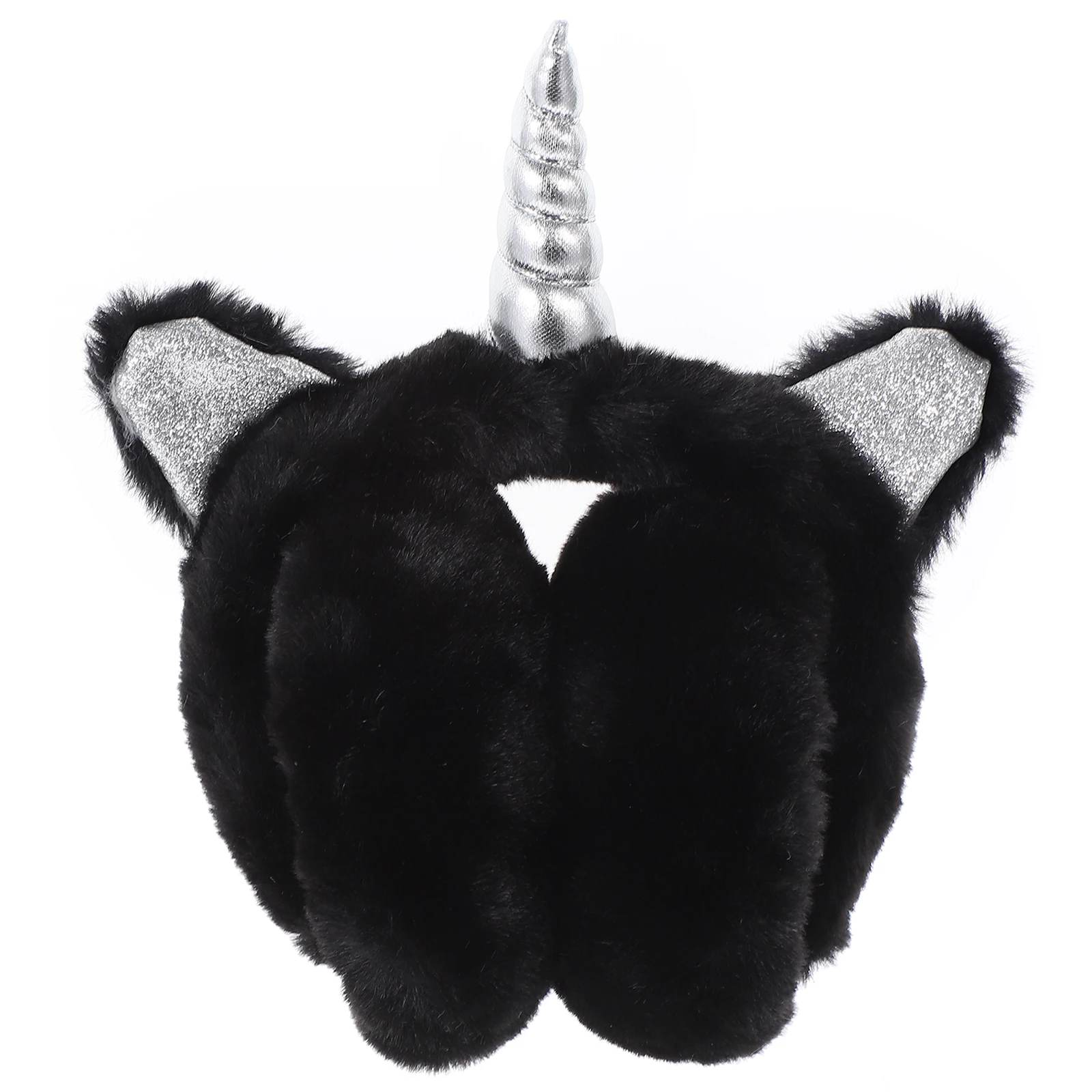 

Ear Muffs Warm Christmas Plushies Antlers Protective Warmers for Cold Weather Miss