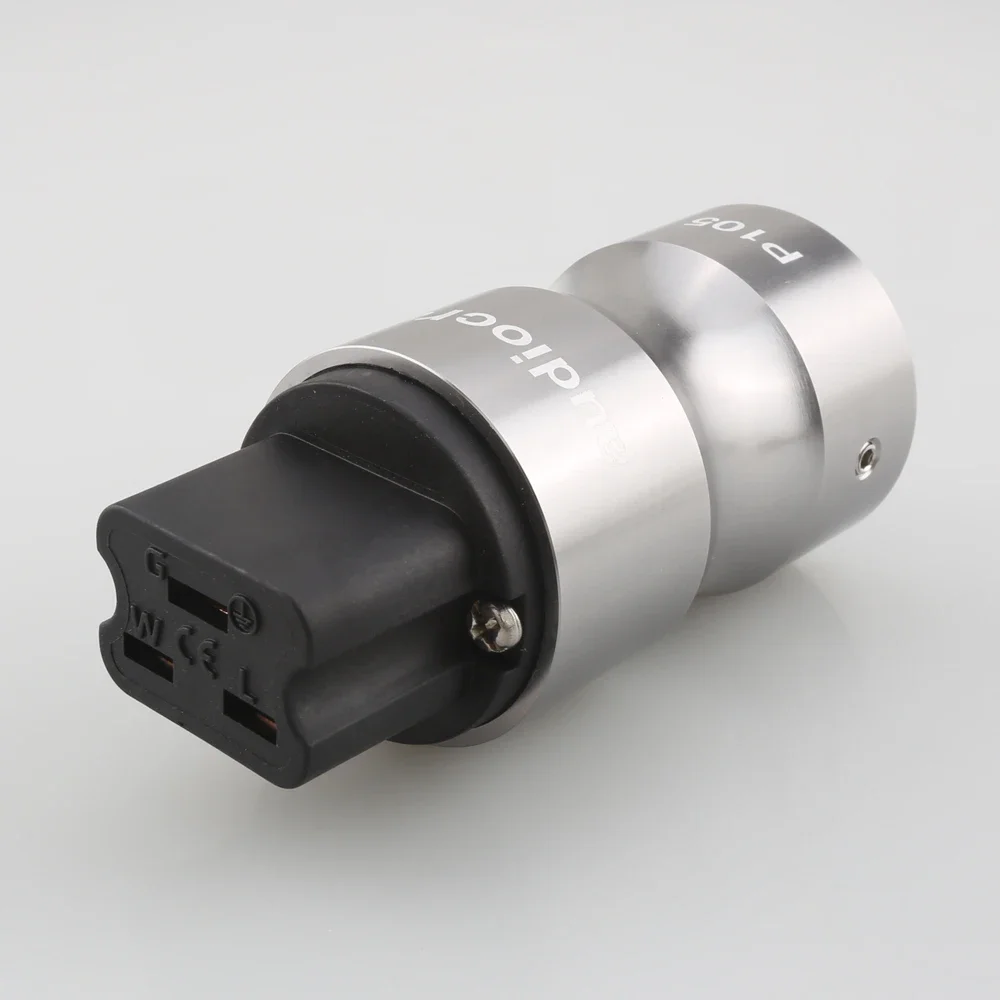 고품질 알루미늄 합금 하우징 금도금 20A C19 IEC 여성 플러그 AC 전원 플러그 오디오 HIFI 전원 공급 장치