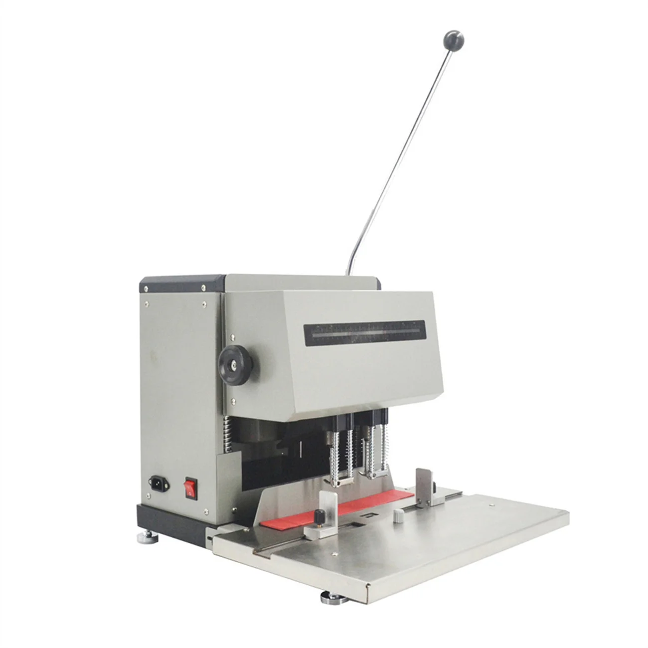 

SG-WB50A Hot Sale Electric Hole Punching Machine Double Holes Paper Punching Machine Tags Ticket Paper Punching Machine