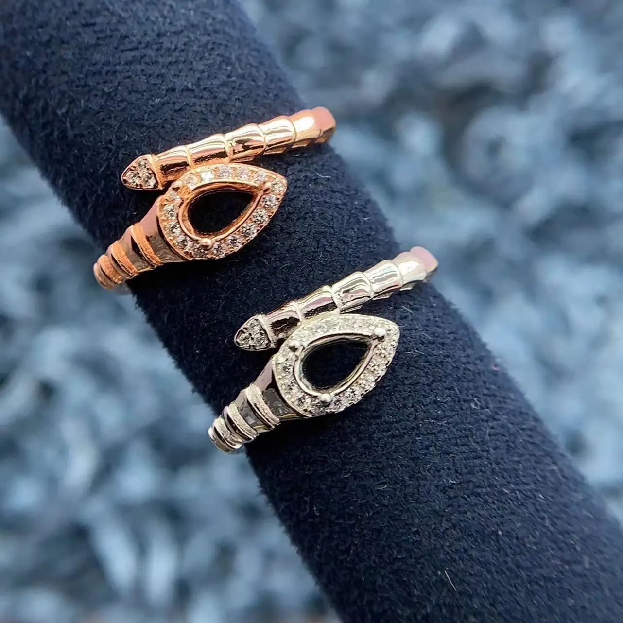 女性用スターリングシルバーリングs925,ハート型の象眼細工,水滴の形,空の宝石,ウェディングチャーム,4x4mm, 4x6mm