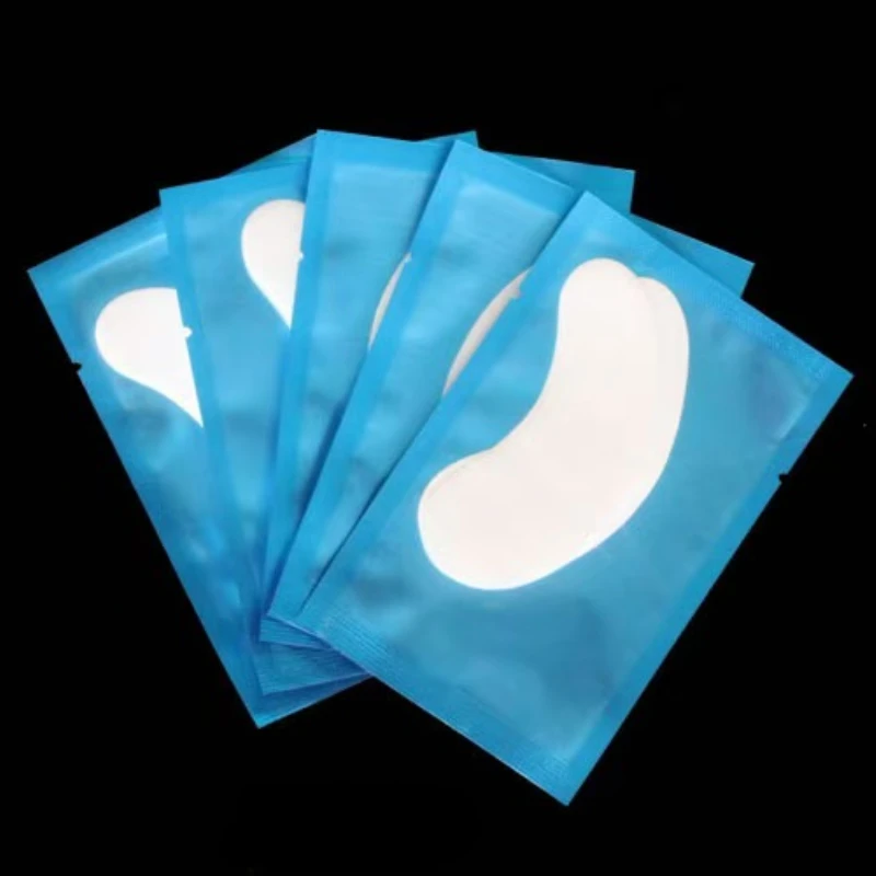 100pairs ooglapjes wimperverlenging onder wimpers nep wimpers stickers wimperverlenging levert patches voor het bouwen van ooglid