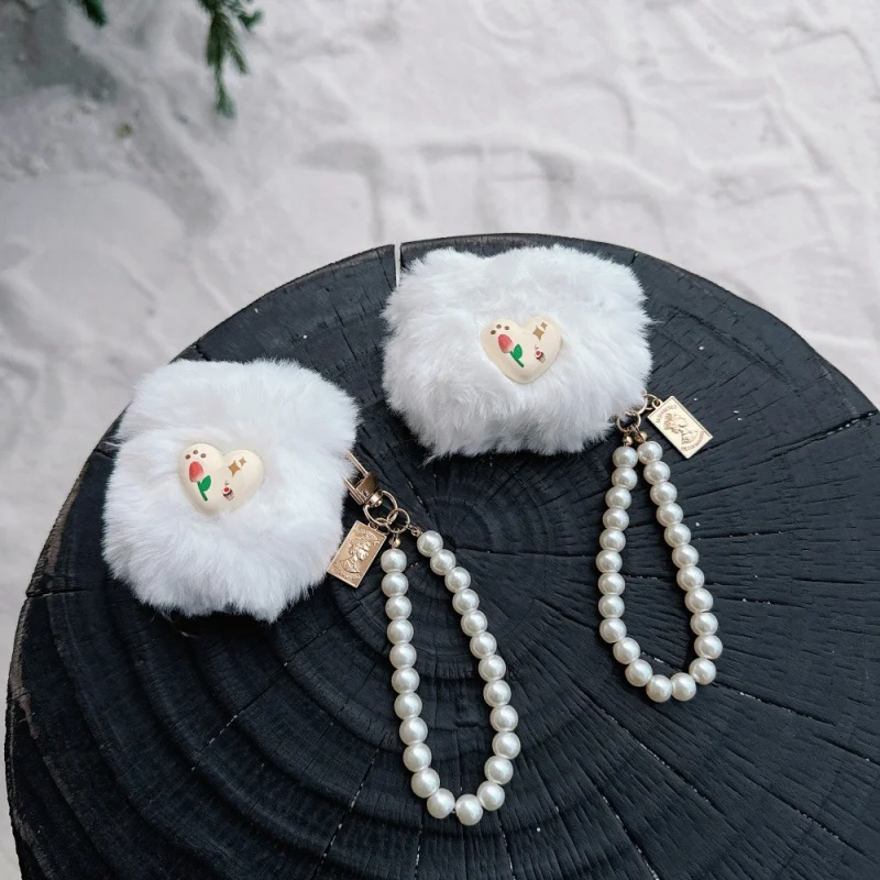 

Appleairpods3/4Personalized Heart Flower Earphone Case Suitable forairpodsPRO2Simple PlushPRO