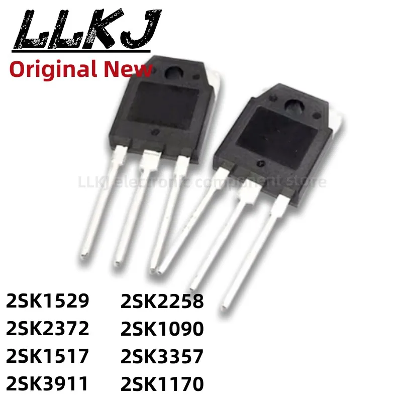 1 pièce 2SK1529 2SK2372 2SK1517 2SK3911 2SK2258 2SK1090 2SK3357 2SK1170 TO3P POWER NATO SISTORS TO-3P