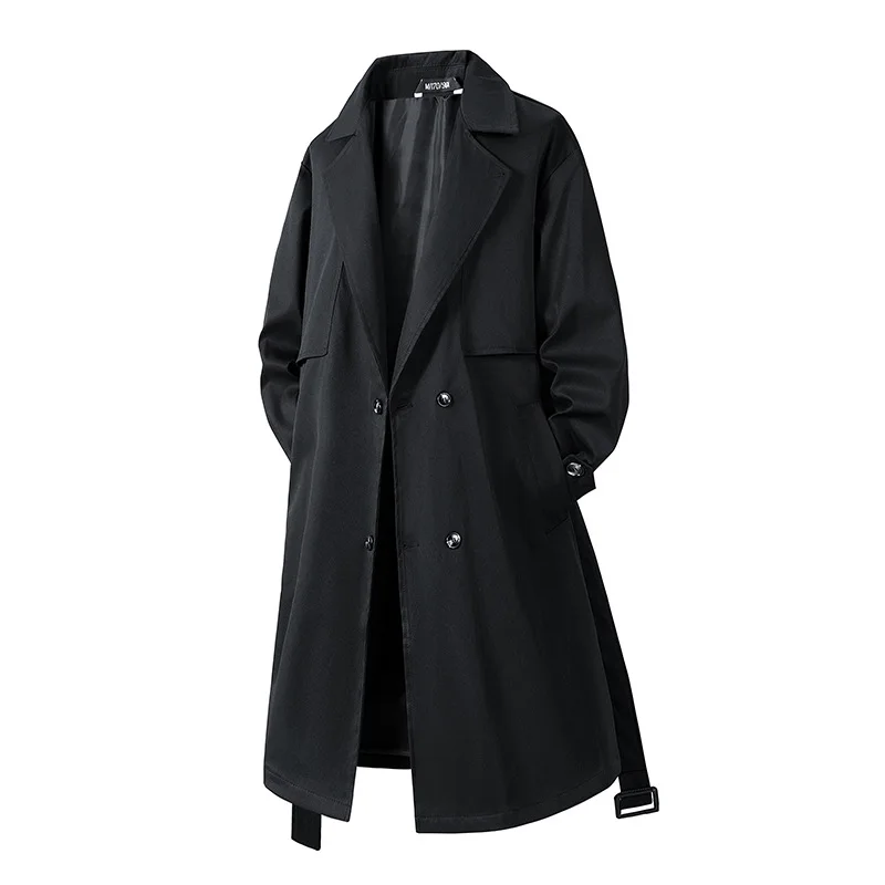 2026 Spring Autumn Mid-length British Trench Coat Light Ripe Lace-up Trench Coat 3 2026 Spring Autumn Mid-length British Trench Coat Light Ripe Lace-up Trench Coat 3