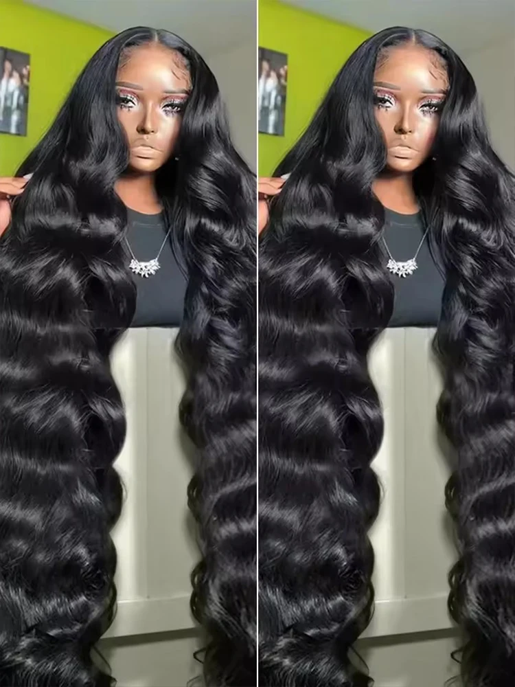 32 34 36 In Body Wave 13x4 13x6 Lace Front Wig 100% Human Hair 5x5 6x4 Glueless Lace Closure Human Hair Wig Preplucked Hairline