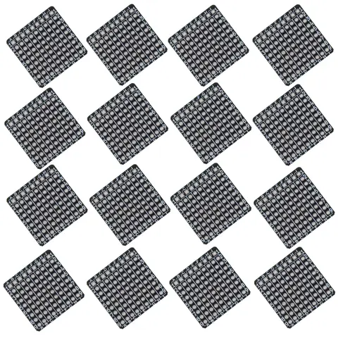 25.4x25.4mm Mini Size Prototype Board Protoboard PCB Solderable Breadboard for Arduino Compatible Soldering Projects(Pack of 16)