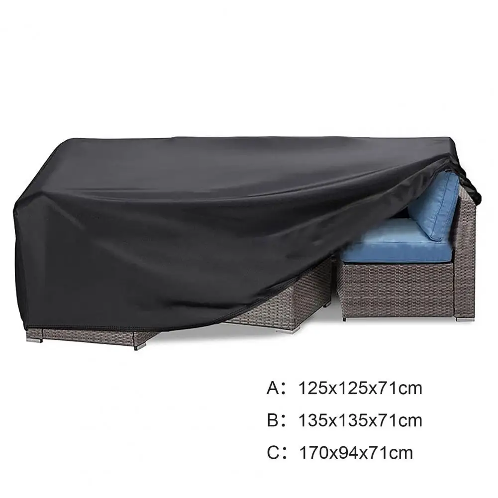 Outdoor Furniture Cover Anti-penetration Outdoor Cover Waterproof Oxford Fabric Furniture Cover Weather-resistant Outdoor Patio