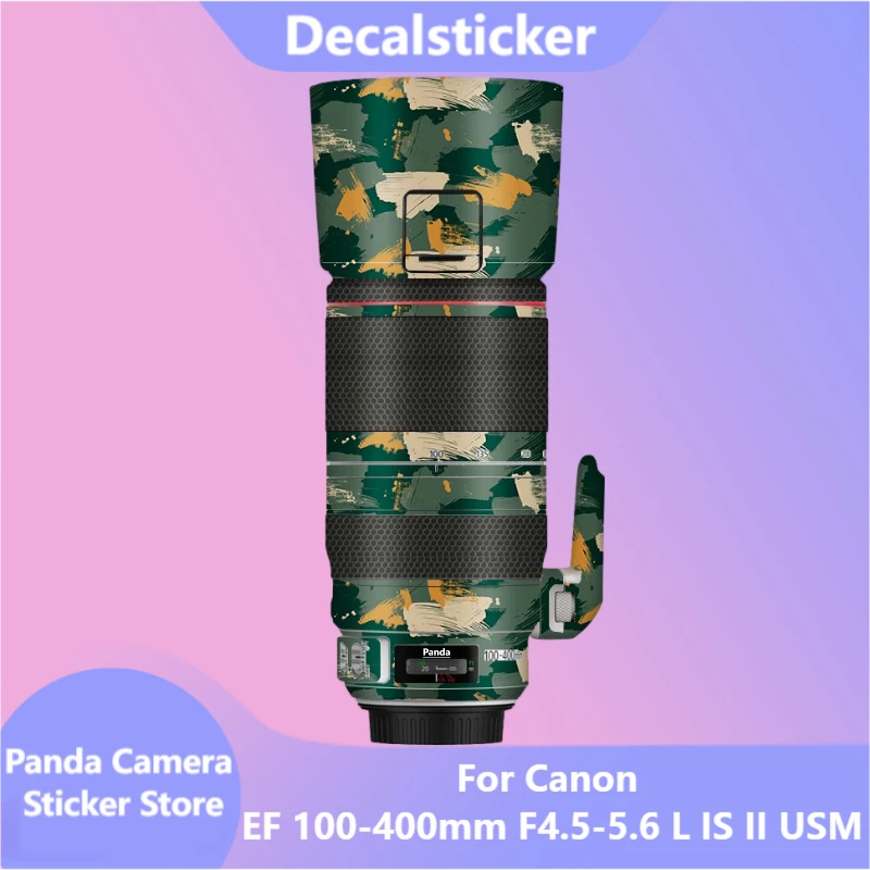 

For Canon EF 100-400mm F4.5-5.6 L IS II USM Lens Sticker Protective Skin Decal Film Anti-Scratch Protector Coat 100-400 II