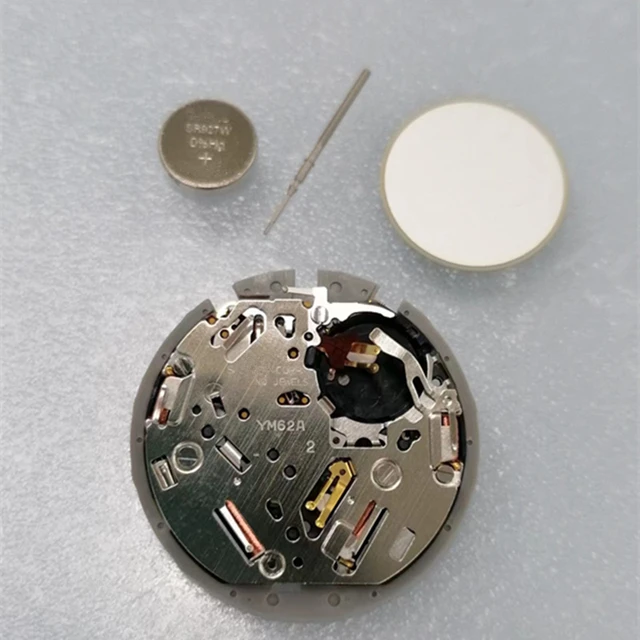 Watch Accessories Original New YM62Movement Three Point Calendar Position 6 9 12 Replaces 7T62 Movement AliExpress