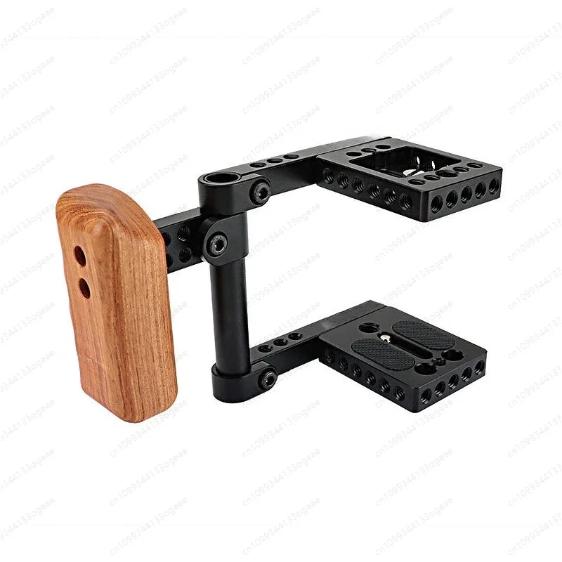 Half Frame Rabbit Cage BMPCC Camera Cage with Wooden Handle is suitable for BMPCC Camera Universal 1393