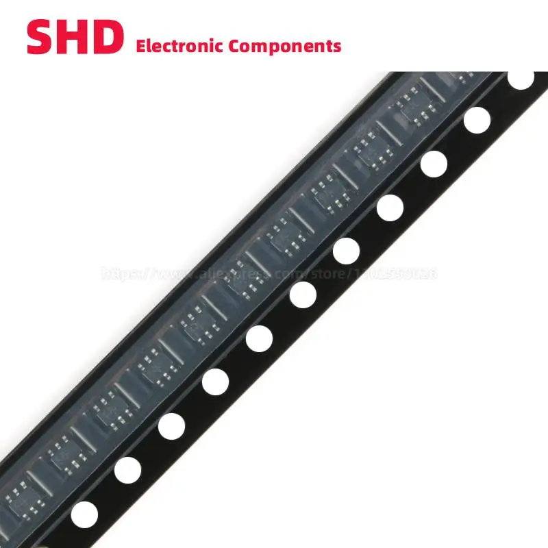 50PCS SMF05CT1G SMF12CT1G SMF15CT1G SMF24CT1G SC−88 SMF05C SMF12C SMF15 SMF24C 5-Line Transient Voltage Suppressor Array Diode