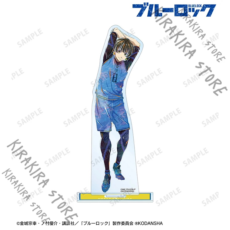 BLUE LOCK Aryu Jyubei Tokimitsu Aoshi 애니메이션 아크릴 스탠드 모델 피규어 Ego Jinpachi Nagi 액세서리 스탠딩 플레이트 장식품