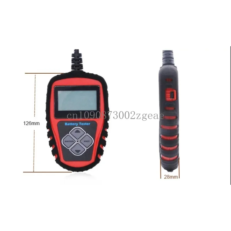 12V Car Tester Ba101 Heavy Duty Battery Load Tester 12 Volts，Voltage Battery Tester Checker