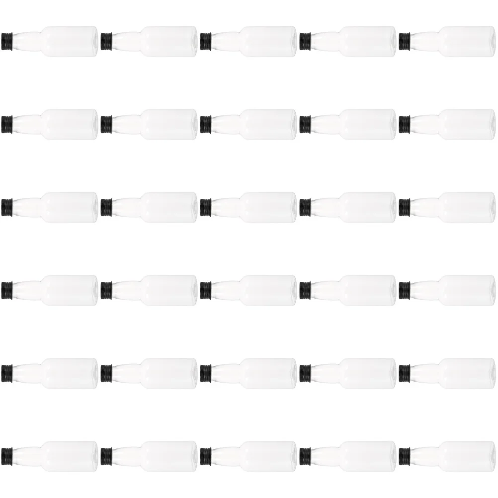 

30pcs Seasoning Bottles 50Ml Transparent Reusable Small Liquor Bottles For Picnic Wine Travel Outdoor Portable Drink Containers