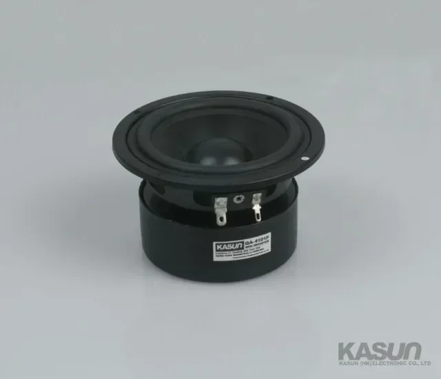 Originale Kasun QA-4101F/BO-4509F 4 \'\'HiFi FAI DA TE Home Audio Mid-range Unità di Driver Dell\'altoparlante PP Cono Magnetismo Schermato 8ohm 80W