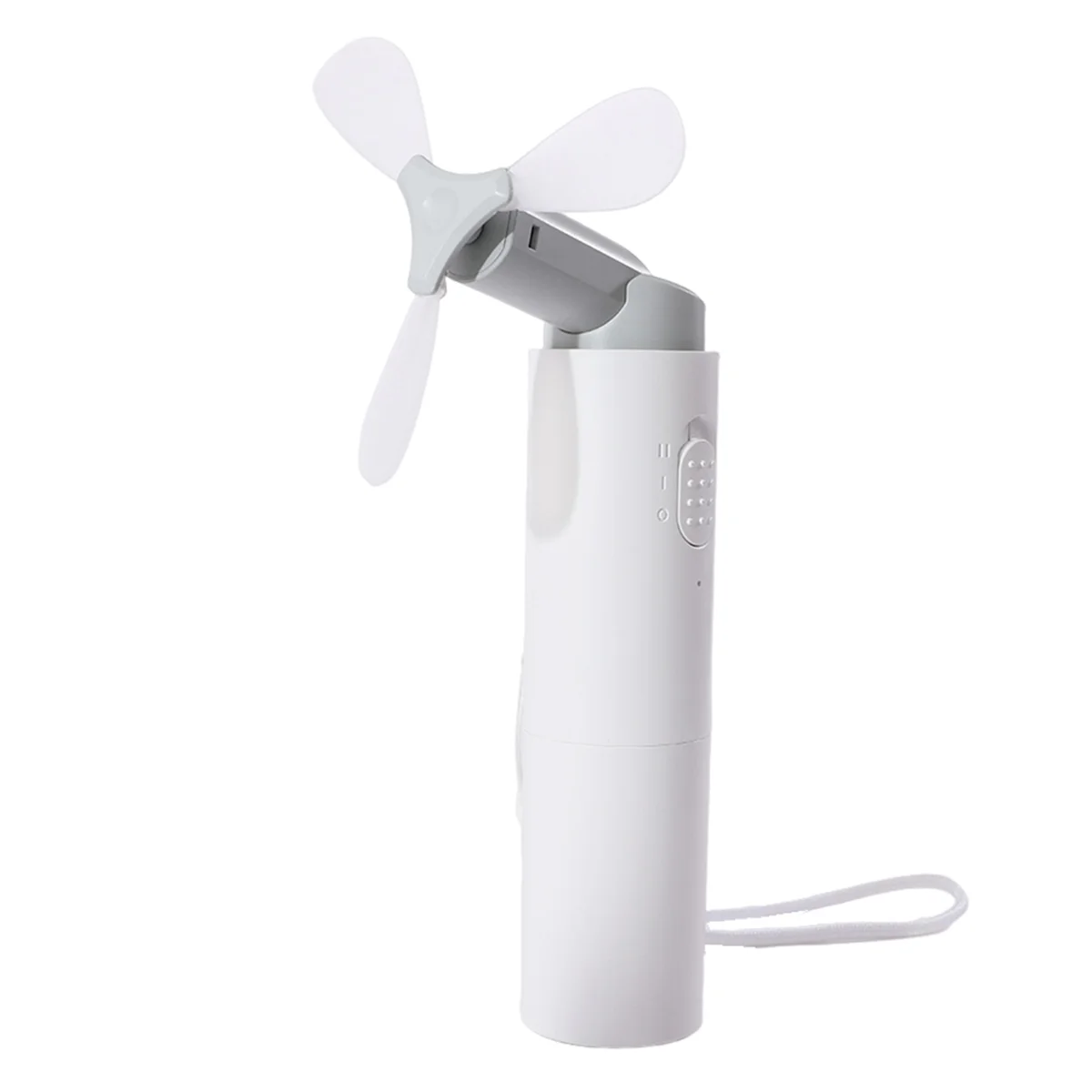 Handheld Mini Fan Portable Rechargeable 3000mAh USB Battery Powered 22+ Runtime Small Hand Held Fan White