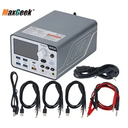 Maxgeek AIXUN P3208 320W alimentatore regolato stabilizzato intelligente più porte DC regolabile per la riparazione del cellulare