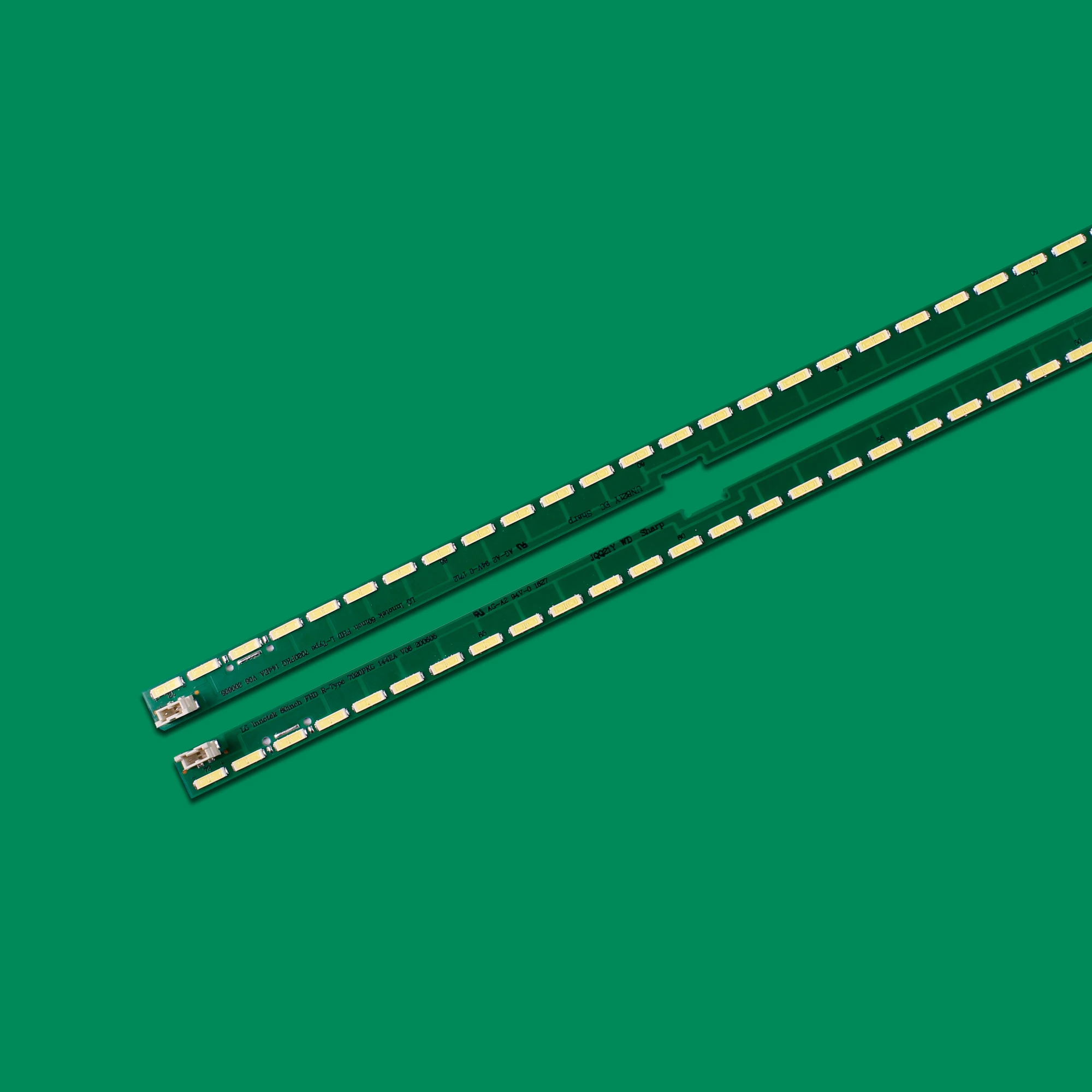 Tira retroiluminação LED 72 lâmpada para Innotek 60 polegadas FHD R-Type L-Type 7020PKG 144EA V06 60LX341C 60LX540S NC600EUF-VSCN3 VSCN1
